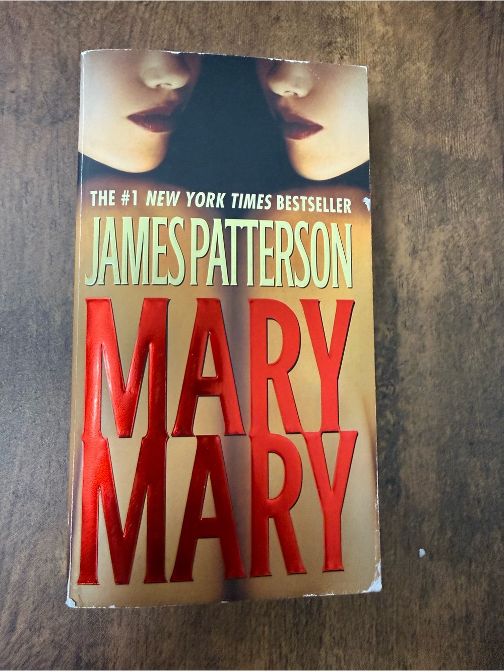 📚3 for $12📚 James Patterson "Mary, Mary" Paperback Book - Red & Gold Cover